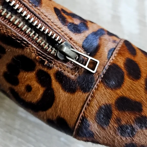 Madewell Amalia In Leopard Callf Hair Ankle Boots - Picture 11 of 16